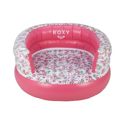 ROXY Round Floral Chair Float - White