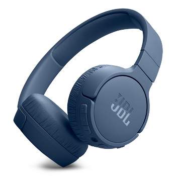JBL Tune 670NC Wireless On-Ear Adaptive Noise Cancelling Headphones (Blue).