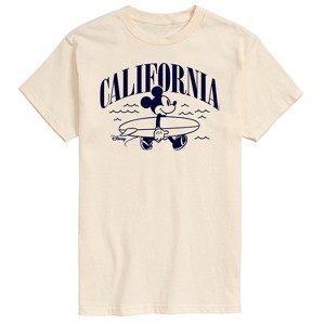 Men's - Disney - California Mickey Short Sleeve Graphic T-Shirt - 1 of 4