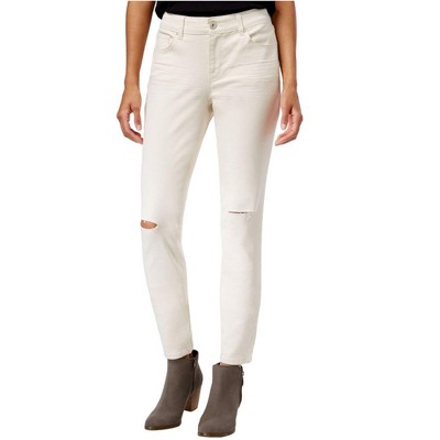 Style & Co. Womens Ripped Skinny Stretch Jeans