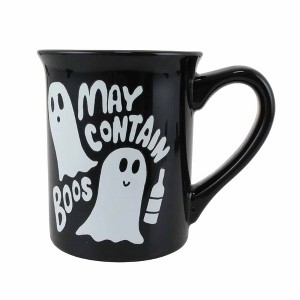 Enesco 4.5 Inch Boos Glow In The Dark Ghost Mug Halloween Tombstone Haunt It Mugs - 1 of 3