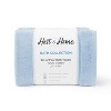 Host & Home Cotton Luxury Bath Towels (4 Pack), 27x54, Quick-Drying, Dobby Border - 2 of 4