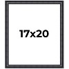 PosterPalooza | Linear Black Picture Frame - UV Acrylic, Foam Board Backing, Hanging Hardware - 2 of 4