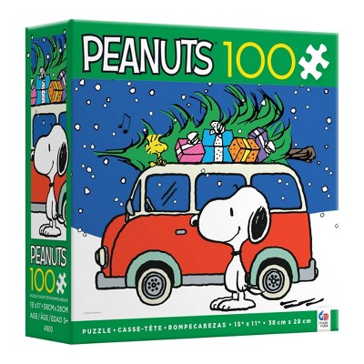 Ceaco Peanuts Holiday: Peace & Presents Jigsaw - 100pc