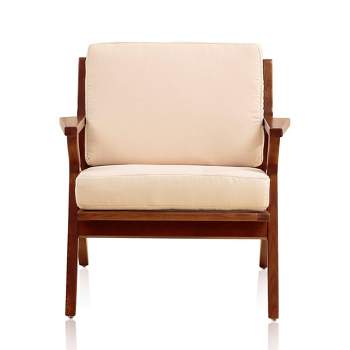 Martelle Twill Weave Accent Chair - Manhattan Comfort