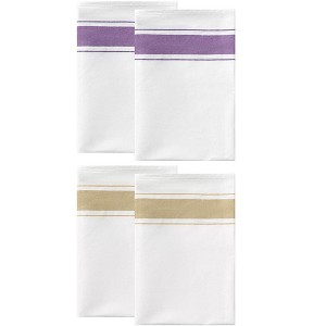 Unique Bargains Linen Cotton Absorbent Hotels Restaurants Kitchen Towels - 1 of 4