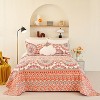 Sunflowers 3-Piece Comforter Set Queen Size, Cheerful Floral Bedding with 1 Comforter & 2 Pillowcases, Soft, Lightweight & Cozy - 3 of 4