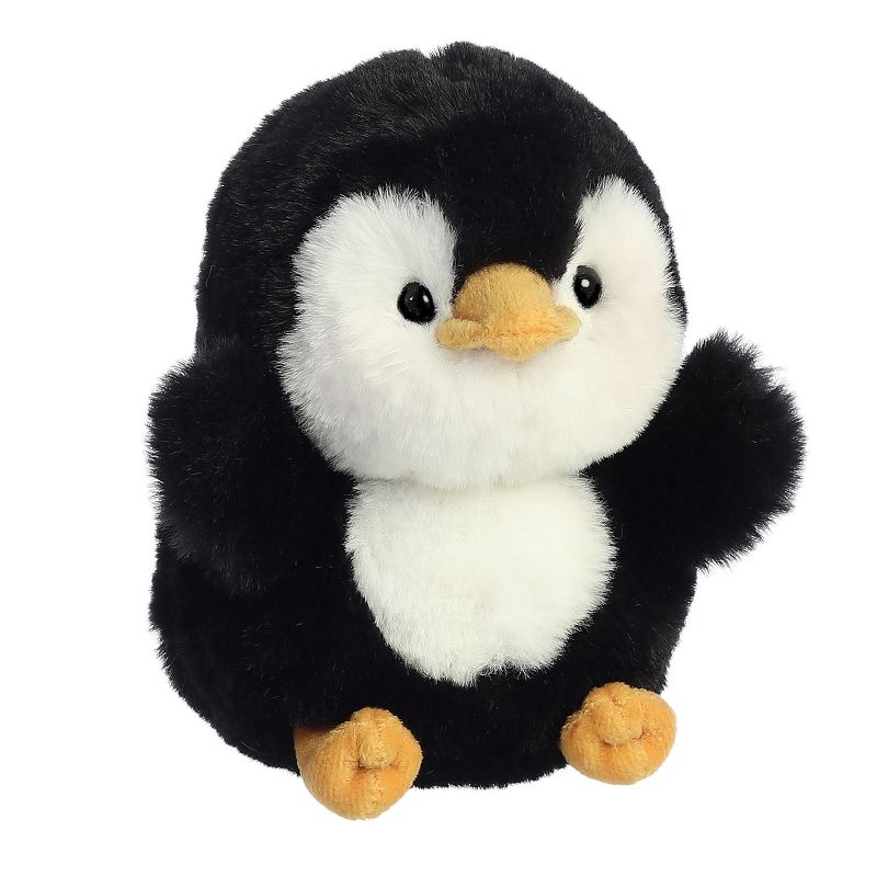Aurora Rolly Pet 5" Peewee Penguin Black Stuffed Animal, 2 of 5