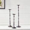 Plum & Post Abacus Candle Stands, Set Of 3 - 3 of 4