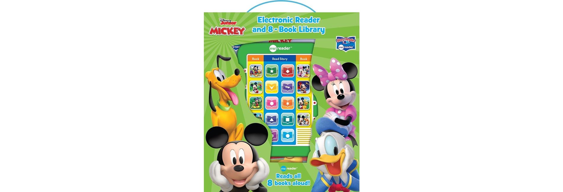 Disney Mickey Mouse Clubhouse Electronic Me Reader Story Reader and 8-book Boxed Set: Educational Focus Reading