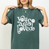 Simply Sage Market S.W.Smiley You Are So Loved Garment Dyed Tee - 3 of 4