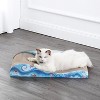 THE LICKER STORE Kokomo Coastal Cardboard Lounge Bed Cat Scratcher with Catnip - 2 of 4