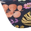 Deny Designs Ninola Design Spring Tigers Jungle Black Memory Foam Bath Mat - 2 of 4