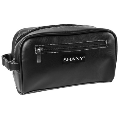 SHANY Travel Toiletry Bag and Dopp Kit - BLACK