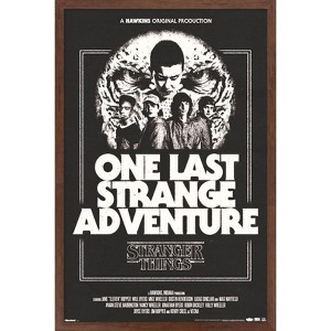 Trends International Netflix Stranger Things: Season 5 (2025) - One Last Adventure Framed Wall Poster Prints - 1 of 4