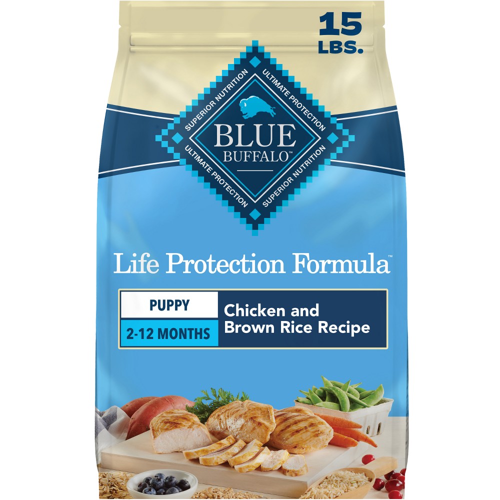 UPC 859610000036 product image for Blue Buffalo Life Protection Formula Natural Puppy Dry Dog Food with Chicken and | upcitemdb.com