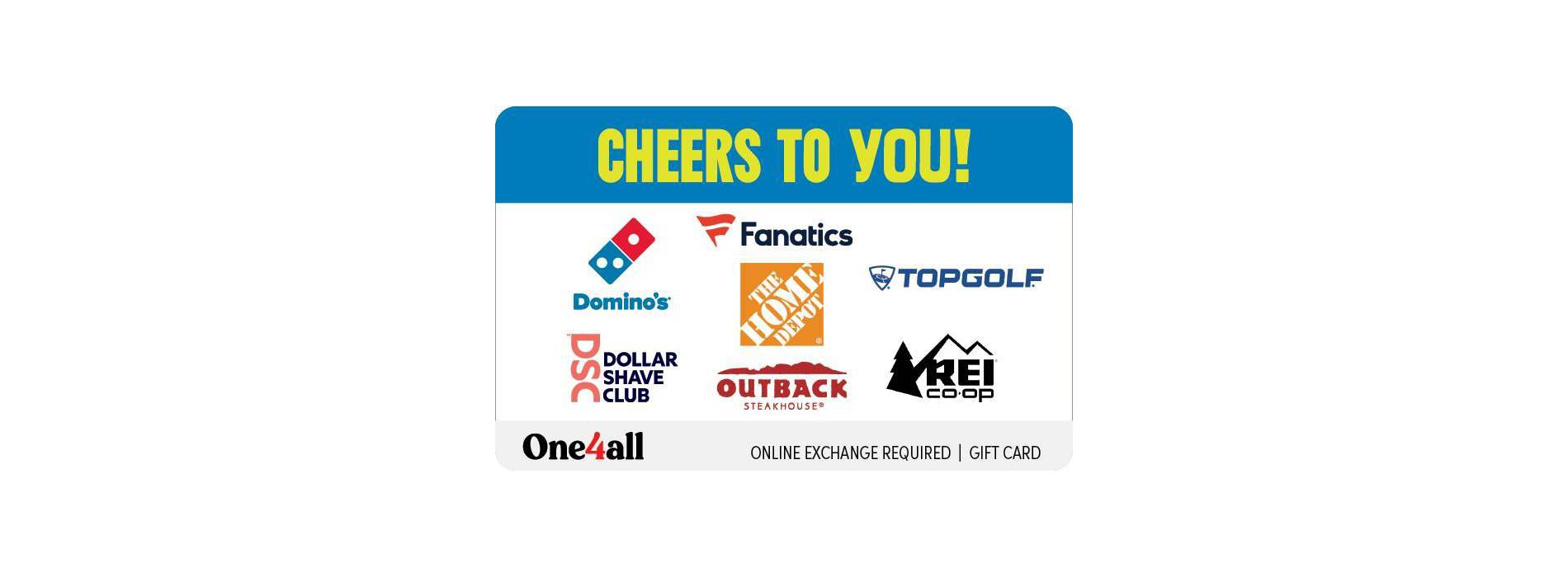 Cheers To You Gift Card (Email Delivery)