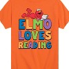 Boys' - Sesame Street - Elmo Loves Reading Short Sleeve Graphic T-Shirt - 2 of 4