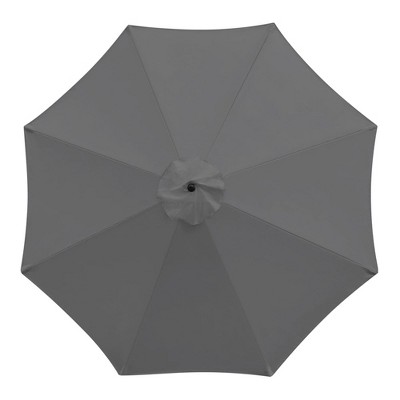 Crestlive Products Universal Patio Umbrella Replacement Canopy for 10ft 8 Ribs Offset Umbrellas, Canopy Only