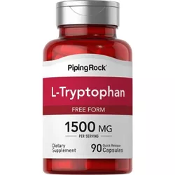 Piping Rock L-Tryptophan 1500 mg | 90 Capsules