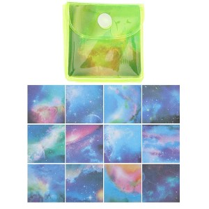 Unique Bargains Origami Paper Double-Sided 12 Style Starry Sky for DIY Arts Crafts Projects 240Pcs - 1 of 4