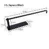 Dracelo Wall mounted towel rack sticky paper towel rack for kitchen and bathroom cabinets - 4 of 4