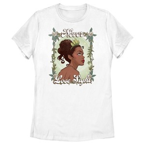 Women's The Princess and the Frog Tiana Never Lose Sight T-Shirt - 1 of 4