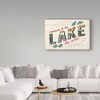 Trademark Fine Art -Janelle Penner 'Vintage Lake I' Canvas Art - 3 of 3