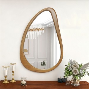 Okak Modern Irregular Decorative Wall Mirror for Entryway,Bathroom,Large Home Decor Vanity Mirror for Bedroom,Living Room - 1 of 4
