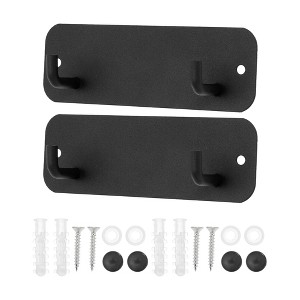 Unique Bargains Coat Hooks Wall Mount with Coat Hooks for Entryway Bathrooms - 1 of 4