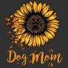 Men's Design By Humans Mother's Day Dog Mom Sunflower Paw By dodorindesign Tank Top - 2 of 2