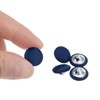 Unique Bargains Blouses Sweater Round Aluminum Cotton Fabric Cloth Covered Buttons 10 Pcs - 4 of 4
