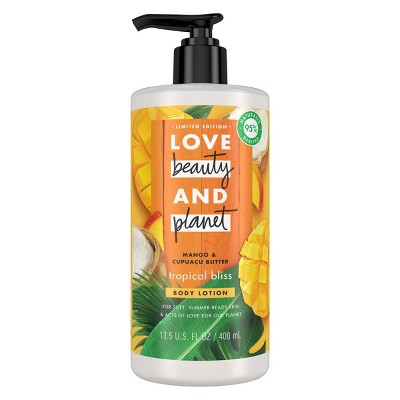 Love Beauty and Planet Mango & Cupuacu Butter Tropical Bliss Body Lotion - 13.5 fl oz