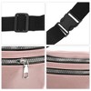 Unique Bargains Stylish Leather-Texture Sports Waist Bag 1 Pc - 4 of 4