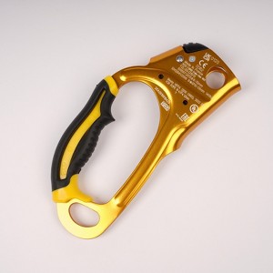 PETZL Ascension Ergonomic Handled Rope Ascender for Climbing and Rigging Model B17ARA Yellow 1 Count : Petzl Ascension Ascender - 1 of 4