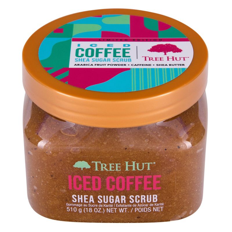 Tree Hut Hazelnut &#38; Iced Coffee Shea Sugar Body Scrub - 18oz, 5 of 16
