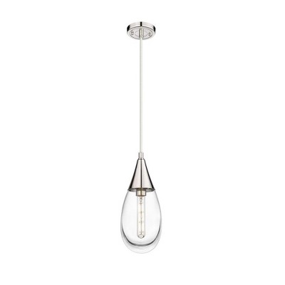 Malone - 1 Light Pendant In Contemporary Style-14.63 Inches Tall and 6 Inches Wide