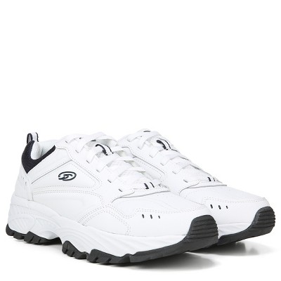 Мужские Dr. Scholl's Men's Sebastian Lace Up Sneaker White/Navy Leather 11 W — фото 2