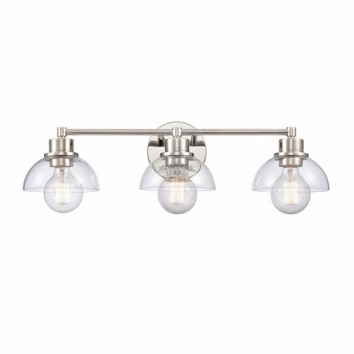 Elk Home Julian 3 - Light Vanity in  Polished Nickel