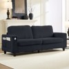 84" Oversized Loveseat Sofa Couch with USB&Type-C Charging Port, Compact 2-Seater Couch with Side Pocket,Ergonomic Design Soft Sofa - 2 of 4