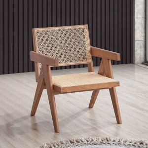 NicBex Modern Casual Rattan Dining Chairs Set,Mid-Century Kitchen Chairs,Small Accent Chairs for Dining Room,Living Room - 1 of 4