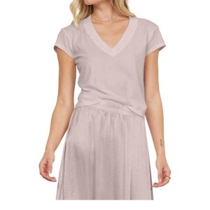Women's Suri Organic Deep V Tee - LAmade - 1 of 1