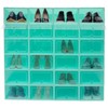 YIYIBYUS 24 Pack Plastic Stackable Foldable Shoe Storage Boxes - 3 of 4