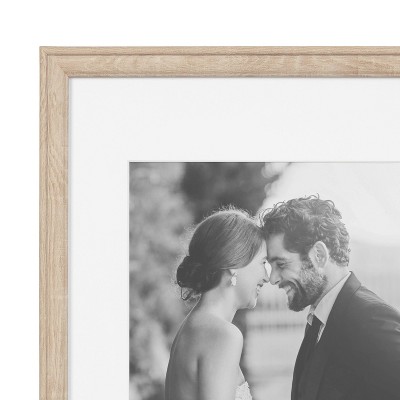Natural Wood Grain 8x10 Polystyrene Wall Frame Set