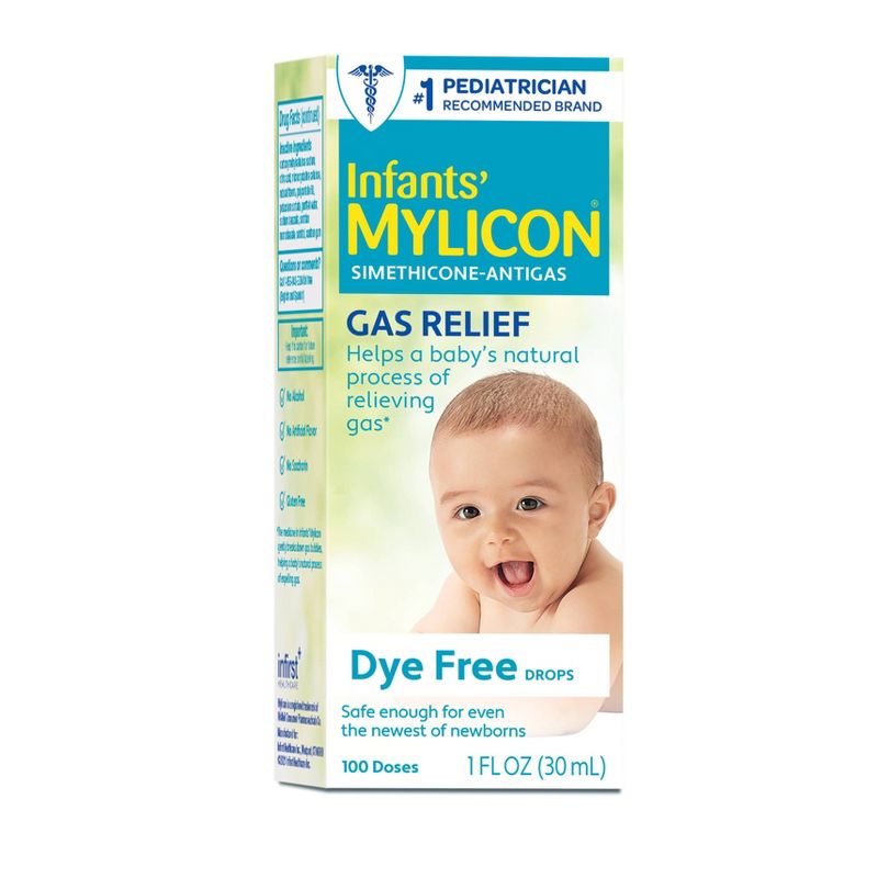 Mylicon Baby Colic Treatment Dye Free Drops - 1 fl oz, 3 of 9
