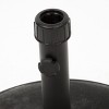 Okak All-Weather Round Umbrella Base with Adjustable Knob, Umbrella Stand and Concrete Inside, Cantilever Umbrella Base for Home - 4 of 4