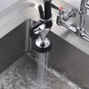 WOWOW 7/8 in. 20 UNEF Pre Rinse Spray Valve with 18.5 in. Stainless-Steel Pre Rinse Hose for Commercial Sink Faucet - 3 of 4