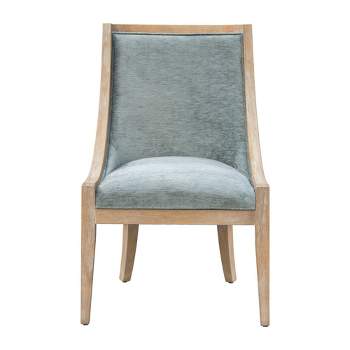 Elmcrest Upholstered Dining Chair with Nailhead Trim Soft Green - Martha Stewart