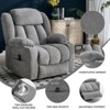 Up to 350 LBS Lift Recliner Chair, Heavy Duty Motion Mechanism with 8-Point Vibration Massage and Lumbar Heating, USB and Type-C Ports - 2 of 4