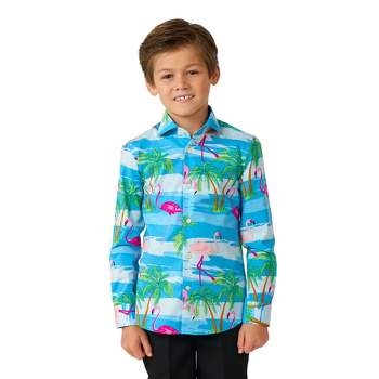 OppoSuits - Printed Button-up Boys Shirts